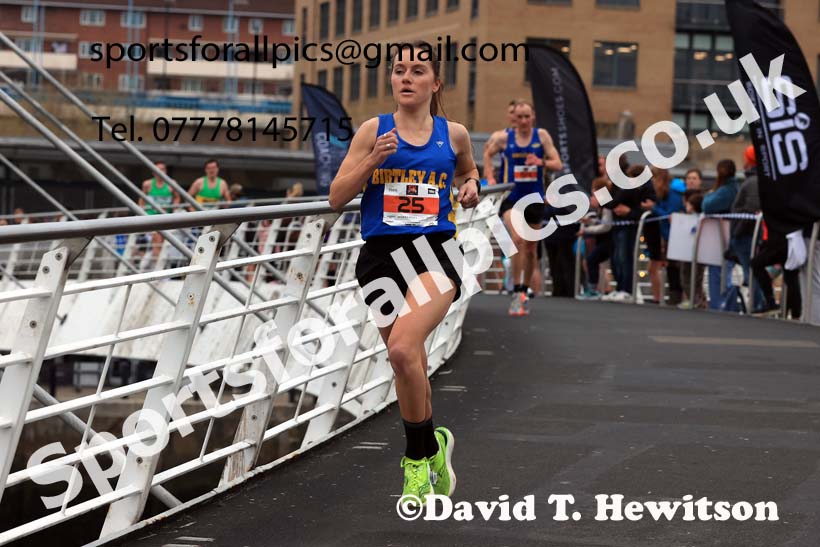 The 2025 Quayside 5k, Newcastle-Gateshead, Wednesday, April 23rd. Photo: David T. Hewitson/Sports for All Pics